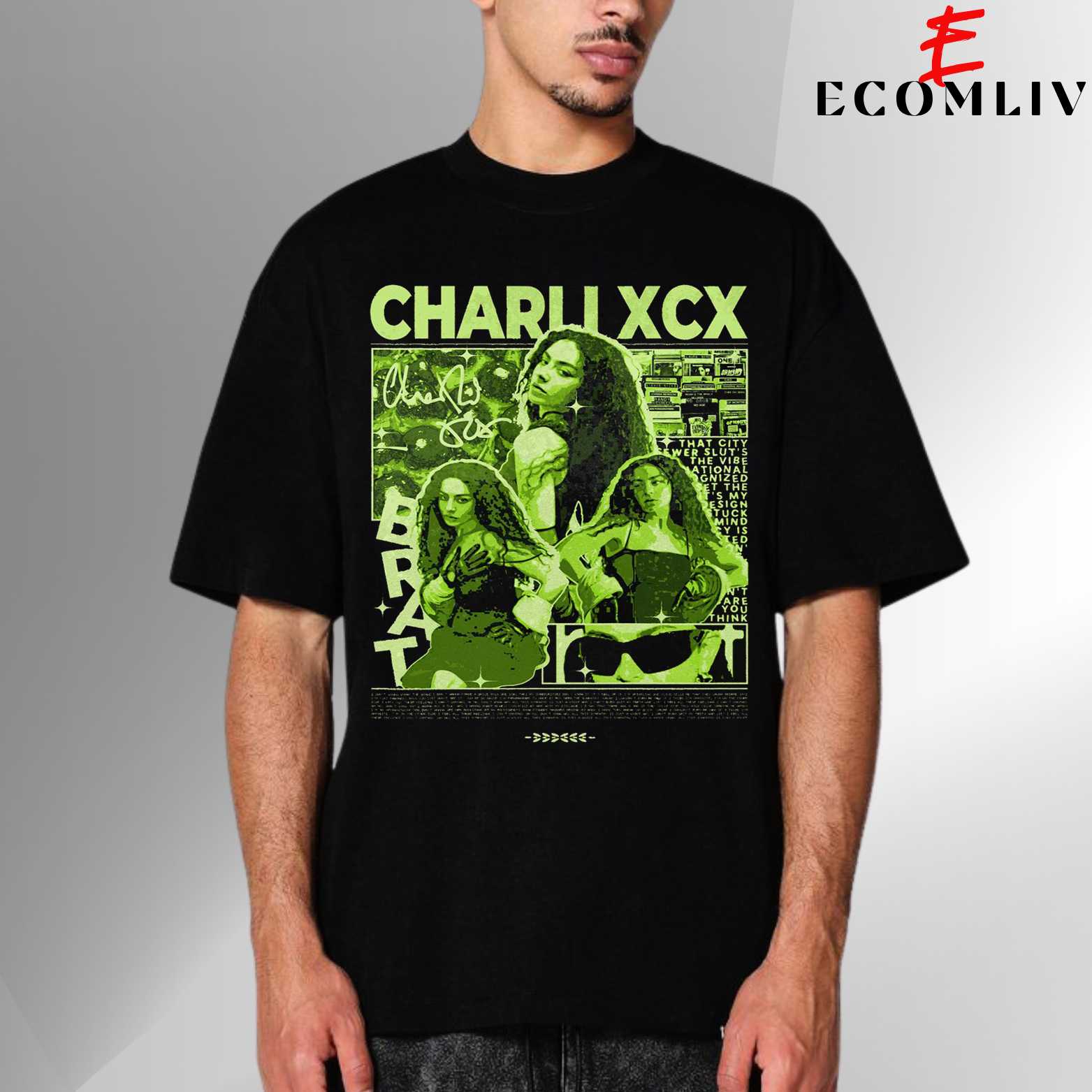 Charli Xcx Graphic T Shirt, Unisex Streetwear Shirt